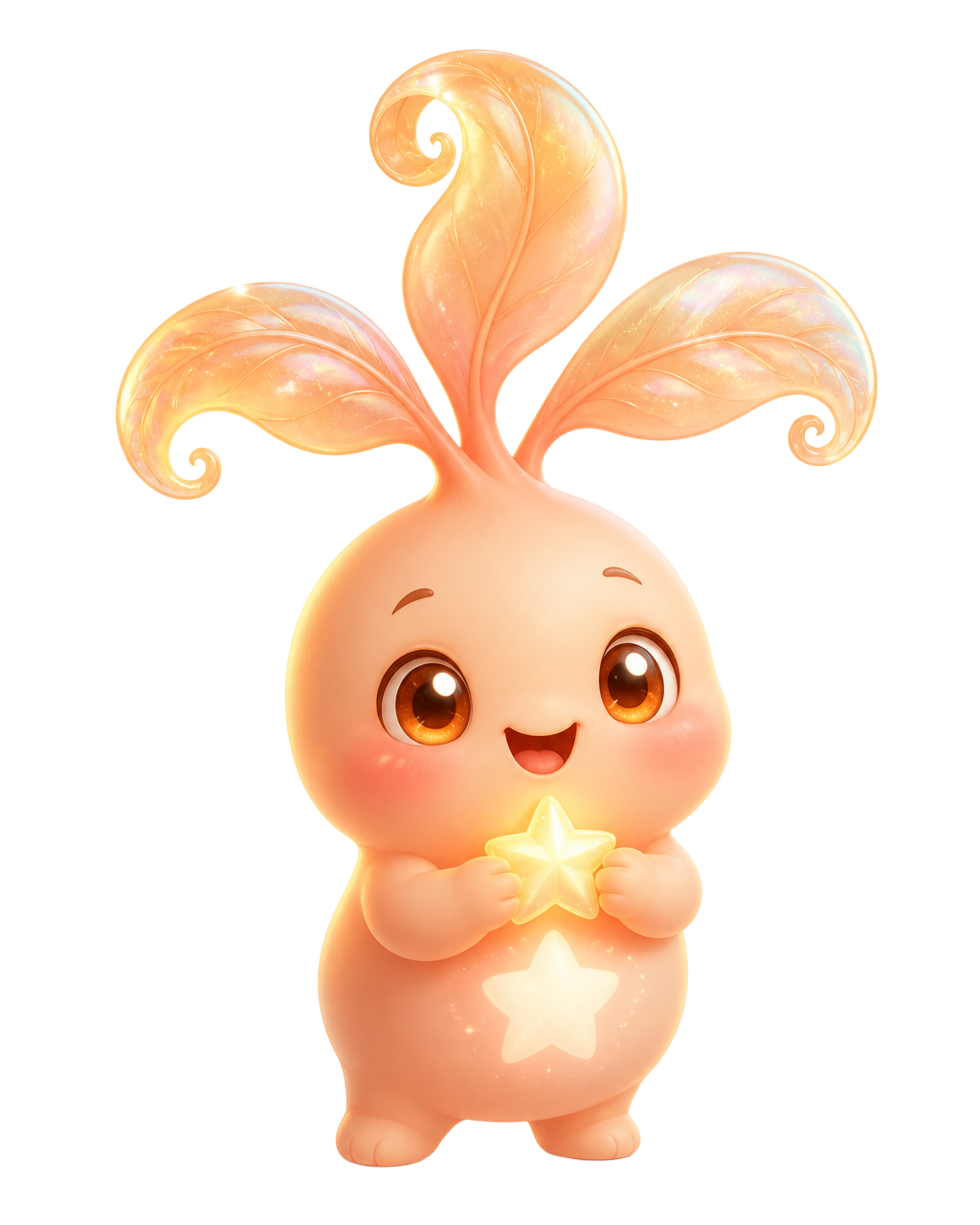 Jae, the peach Journae Kids Journey Buddy